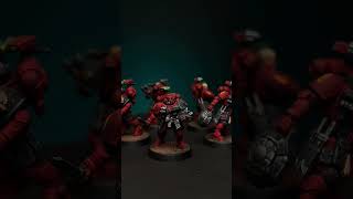 Blood Angels Primaris Incursors warhammer40k miniaturepainting warhammer liberdaemonica [upl. by Ahsinan]