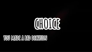 choice TRAILER [upl. by Valerye]