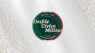 Desfile Cívico Militar desde el Centro Histórico de la Ciudad de México [upl. by Preiser]