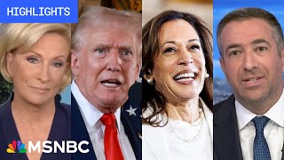 Countdown to the 2024 election Day 88  MSNBC Highlights [upl. by Latoniah]