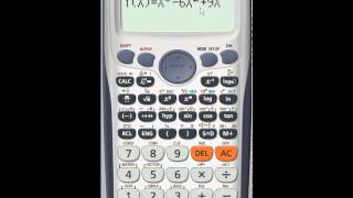 Generar una tabla de valores con fx 991ES PLUS de CASIO [upl. by Nelad]