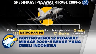 Kontroversi 12 Pesawat Tempur Mirage 20005 Bekas [upl. by Ainotna94]