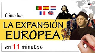 La EXPANSIÓN EUROPEA entre los Siglos XV y XVIII  Portugal España Países Bajos Francia [upl. by Ynaffit]