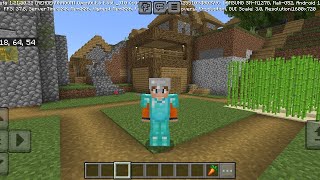 Minecraft survival series episode 13 I enchanted my diamond armour [upl. by Annawal]