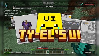 The Tyel’s UI PackUltimate resource pack for Minecraft PE 12120  Long but very worthy  ZhekaOP [upl. by Regdor]