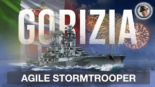 Gorizia Review  Agile Stormtrooper World of Warships Legends Xbox Series X 4K [upl. by Bertina]