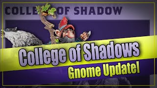 Gnome Update College of Shadow  Dungeon Bowl Starting Rosters Bonehead Podcast [upl. by Novaj]