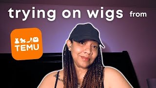 ASMR Trying on Temu Wigs😂  Pure Whisper [upl. by Saunderson108]