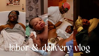 BIRTH VLOG  MY POSITIVE LABOR AND DELIVERY EXPERIENCE 2024  FIRST 24 HOURS WITH A NEWBORN [upl. by Drusus]