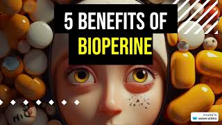 Bioperine Piperine  5 Natural 🌿 Benefits [upl. by Pansie]