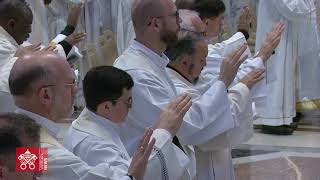 28 March 2024 HIGHLIGHTS Chrism Mass Pope Francis [upl. by Mahda]