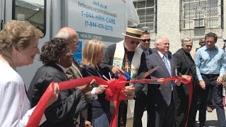 Cardinal Dolan Blesses Mobile Center [upl. by Iatnahs574]