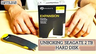 Seagate Expansion 2TB Portable Hard DriveUnboxing  Unboxing [upl. by Heyward435]