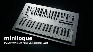 Le synthétiseur polyphonique 4 voix KORG minilogue vidéo de la Boite Noire [upl. by Fougere261]