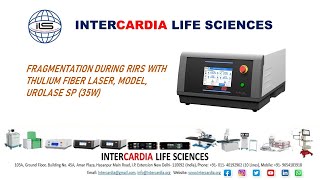 Fragmentation RIRS with IPGs Thulium Fiber Laser Urolase SP 35W by Using 150µm [upl. by Lurie275]