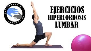 Hiperlordosis lumbar ejercicios para corregir la postura [upl. by Yelrebmyk]