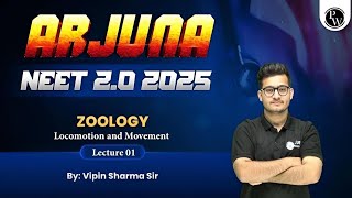 Locomotion and Movement Lecture 01 By Vipin Sharma Sir Zoology [upl. by Ellehcan181]