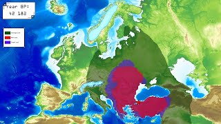 Modelling Homo sapiens spread in Europe [upl. by Lurlene]