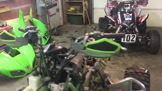 Trx 450 Hinson Clutch Install [upl. by Dirgis]