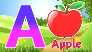 A for apple  अ से अनार  abcd phonics song  a for apple b for ball c for cat  abcd song  abcde [upl. by Osbourn]