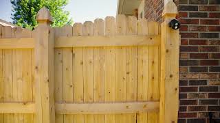 Stunning 6’ Solid Cedar Privacy Fence Installation in Plainfield IL Cedar Mountain Fence Company [upl. by Kohcztiy215]