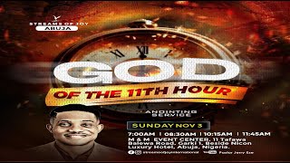 GOD OF THE ELEVENTH HOUR ANOINTING SERVICE  SUNDAY SERVICE  3RD NOVEMBER 2024 [upl. by Ednew]