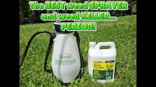 REVIEW of SCOTTS POWER SPRAYER and THIS weed killerget rid of your weeds for Good [upl. by Meagher]