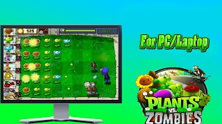 ⚡ Plants vs Zombies ⚡️How To Install For PCLaptop 💻Tutorial 2024 no charge [upl. by Seuqcaj]