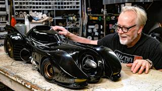 Adam Savage Unboxes the Batmobile From Batman 1989 [upl. by Al]