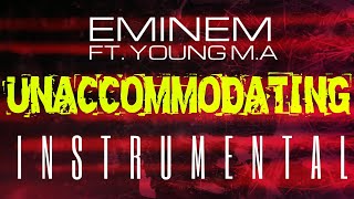 Eminem  Unaccommodating FT Young MA INSTRUMENTAL  ReProd by IZM [upl. by Ahtibbat]