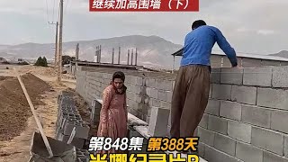 继续加高围墙，为浴室和卫生间安装水箱（下）米娜最新848集 [upl. by Gerrald109]