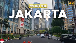 Jakarta INDONESIA  Sudirman Central Business District SCBD Walking Tour [upl. by Hartzke]