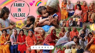 Village Life And Family  4 generation Masti Videos  youtubevideos cutebaby villagevlog vlog [upl. by Raamaj]