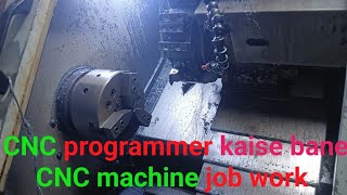 cnc programmer kaise bane CNC machine job work CNC programmer for maintenance engineeringcncmachine [upl. by Aiki]