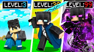 Evolving as SUNG JIN WOO in Solo Leveling Minecraft [upl. by Barthelemy]