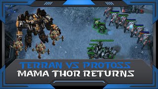 StarCraft 2 RuFF Highlight Mama Thor Returns [upl. by Atikahs]