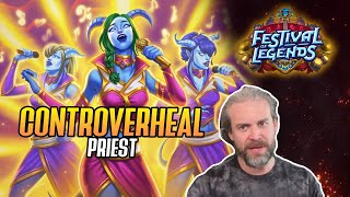 Hearthstone Controverheal Priest in Festival of Legends [upl. by Andrey]