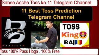 11 Best Toss Prediction Telegram Channel Lin 2025 for Big Bash IPL T20 World Cup Toss Tips [upl. by Farlee]