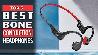 5 Best Bone Conduction Headphones Review [upl. by Elehcor]