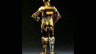 Sideshow Collectibles  Star Wars  C3PO Premium Format 360° View [upl. by Abroms600]