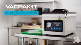 VacPakIt Chamber Vacuum Packaging Machines [upl. by Aicilec289]