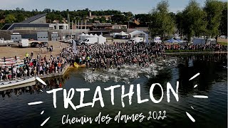 Le TRIATHLON cest quoi  CHEMIN DES DAMES 2022  CHAMOUILLE [upl. by Siravaj]