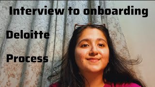 Deloitte Interview to Onboarding Process  Gauri Guglani deloitte interview onboarding [upl. by Kamin394]