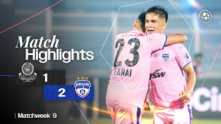 Match Highlights  Mohammedan SC 12 Bengaluru FC  MW 9  ISL 202425 [upl. by Zia]