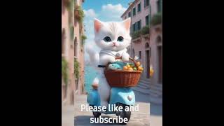 cat caton cutecatcartoon cartooncharacter animals animation viralshorts youtubeshorts [upl. by Nileek]