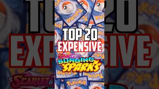 Most Expensive Surging Sparks Pokemon Cards after ONE WEEK [upl. by Nnorahs]