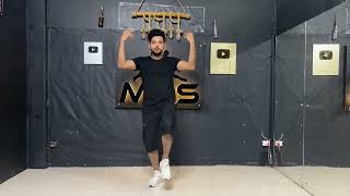 Jattiye ni Bhangra dance tutorial Part 1 Easy dance step for weddingBhangra dance with Manish [upl. by Goodwin]