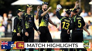 Richardson Agar star as Aussies seal series in Canberra  Australia v Sri Lanka 202122 [upl. by Ardiedal]