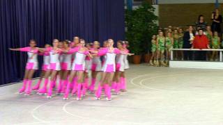 Meisterlauf der Formation Schüler bei der süddeutschen Meisterschaft 2011 [upl. by Frodina]