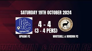 Upham 44 34 pens Whitehill amp Bordon FC ⚽ Goals Reel 19102024 [upl. by Irap849]